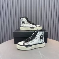 Cheap Amiri High Tops Shoes For Men #1361824 Replica Wholesale [$112.00 USD] [ITEM#1361824] on Replica Amiri High Tops Shoes
