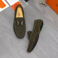 Cheap Hermes Leather Shoes For Men #1361856 Replica Wholesale [$76.00 USD] [ITEM#1361856] on Replica Hermes Leather Shoes