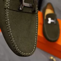 Cheap Hermes Leather Shoes For Men #1361856 Replica Wholesale [$76.00 USD] [ITEM#1361856] on Replica Hermes Leather Shoes