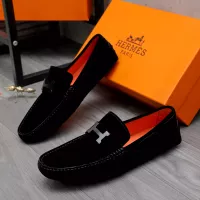 Cheap Hermes Leather Shoes For Men #1361858 Replica Wholesale [$76.00 USD] [ITEM#1361858] on Replica Hermes Leather Shoes