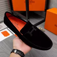 Cheap Hermes Leather Shoes For Men #1361858 Replica Wholesale [$76.00 USD] [ITEM#1361858] on Replica Hermes Leather Shoes