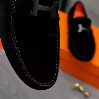 Cheap Hermes Leather Shoes For Men #1361858 Replica Wholesale [$76.00 USD] [ITEM#1361858] on Replica Hermes Leather Shoes