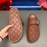 Cheap Louis Vuitton Slippers For Men #1361928 Replica Wholesale [$68.00 USD] [ITEM#1361928] on Replica Louis Vuitton Slippers