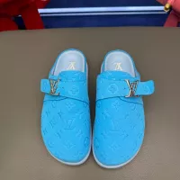 Cheap Louis Vuitton Slippers For Men #1361931 Replica Wholesale [$68.00 USD] [ITEM#1361931] on Replica Louis Vuitton Slippers