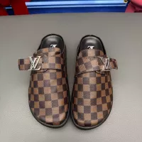 Cheap Louis Vuitton Slippers For Men #1361939 Replica Wholesale [$68.00 USD] [ITEM#1361939] on Replica Louis Vuitton Slippers