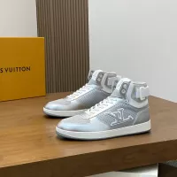 Cheap Louis Vuitton High Tops Shoes For Men #1361975 Replica Wholesale [$82.00 USD] [ITEM#1361975] on Replica Louis Vuitton High Tops Shoes
