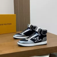 Cheap Louis Vuitton High Tops Shoes For Men #1361977 Replica Wholesale [$82.00 USD] [ITEM#1361977] on Replica Louis Vuitton High Tops Shoes