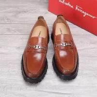 Cheap Salvatore Ferragamo Leather Shoes For Men #1362015 Replica Wholesale [$96.00 USD] [ITEM#1362015] on Replica Salvatore Ferragamo Leather Shoes