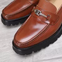Cheap Salvatore Ferragamo Leather Shoes For Men #1362015 Replica Wholesale [$96.00 USD] [ITEM#1362015] on Replica Salvatore Ferragamo Leather Shoes