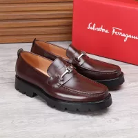 Cheap Salvatore Ferragamo Leather Shoes For Men #1362016 Replica Wholesale [$96.00 USD] [ITEM#1362016] on Replica Salvatore Ferragamo Leather Shoes