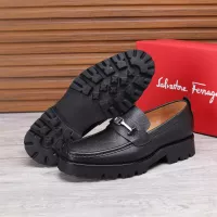 Cheap Salvatore Ferragamo Leather Shoes For Men #1362017 Replica Wholesale [$96.00 USD] [ITEM#1362017] on Replica Salvatore Ferragamo Leather Shoes