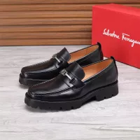 Cheap Salvatore Ferragamo Leather Shoes For Men #1362018 Replica Wholesale [$96.00 USD] [ITEM#1362018] on Replica Salvatore Ferragamo Leather Shoes