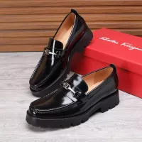 Cheap Salvatore Ferragamo Leather Shoes For Men #1362019 Replica Wholesale [$96.00 USD] [ITEM#1362019] on Replica Salvatore Ferragamo Leather Shoes