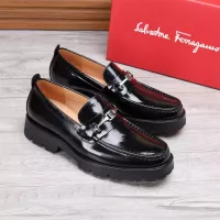 Cheap Salvatore Ferragamo Leather Shoes For Men #1362019 Replica Wholesale [$96.00 USD] [ITEM#1362019] on Replica Salvatore Ferragamo Leather Shoes