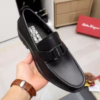 Cheap Salvatore Ferragamo Leather Shoes For Men #1362020 Replica Wholesale [$85.00 USD] [ITEM#1362020] on Replica Salvatore Ferragamo Leather Shoes