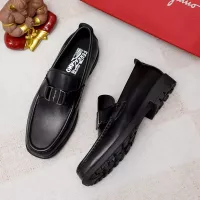Cheap Salvatore Ferragamo Leather Shoes For Men #1362020 Replica Wholesale [$85.00 USD] [ITEM#1362020] on Replica Salvatore Ferragamo Leather Shoes