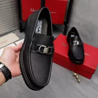 Cheap Salvatore Ferragamo Leather Shoes For Men #1362025 Replica Wholesale [$96.00 USD] [ITEM#1362025] on Replica Salvatore Ferragamo Leather Shoes