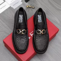 Cheap Salvatore Ferragamo Leather Shoes For Men #1362026 Replica Wholesale [$96.00 USD] [ITEM#1362026] on Replica Salvatore Ferragamo Leather Shoes