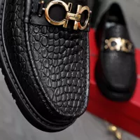 Cheap Salvatore Ferragamo Leather Shoes For Men #1362026 Replica Wholesale [$96.00 USD] [ITEM#1362026] on Replica Salvatore Ferragamo Leather Shoes