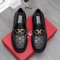 Cheap Salvatore Ferragamo Leather Shoes For Men #1362028 Replica Wholesale [$96.00 USD] [ITEM#1362028] on Replica Salvatore Ferragamo Leather Shoes