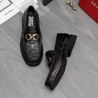 Cheap Salvatore Ferragamo Leather Shoes For Men #1362028 Replica Wholesale [$96.00 USD] [ITEM#1362028] on Replica Salvatore Ferragamo Leather Shoes