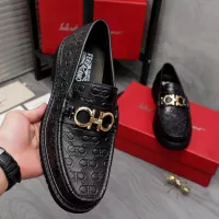 Cheap Salvatore Ferragamo Leather Shoes For Men #1362028 Replica Wholesale [$96.00 USD] [ITEM#1362028] on Replica Salvatore Ferragamo Leather Shoes