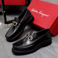 Cheap Salvatore Ferragamo Leather Shoes For Men #1362029 Replica Wholesale [$96.00 USD] [ITEM#1362029] on Replica Salvatore Ferragamo Leather Shoes