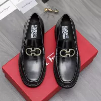 Cheap Salvatore Ferragamo Leather Shoes For Men #1362029 Replica Wholesale [$96.00 USD] [ITEM#1362029] on Replica Salvatore Ferragamo Leather Shoes