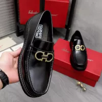 Cheap Salvatore Ferragamo Leather Shoes For Men #1362029 Replica Wholesale [$96.00 USD] [ITEM#1362029] on Replica Salvatore Ferragamo Leather Shoes