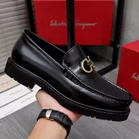 Cheap Salvatore Ferragamo Leather Shoes For Men #1362029 Replica Wholesale [$96.00 USD] [ITEM#1362029] on Replica Salvatore Ferragamo Leather Shoes