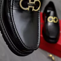 Cheap Salvatore Ferragamo Leather Shoes For Men #1362029 Replica Wholesale [$96.00 USD] [ITEM#1362029] on Replica Salvatore Ferragamo Leather Shoes