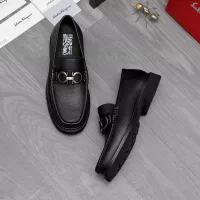Cheap Salvatore Ferragamo Leather Shoes For Men #1362030 Replica Wholesale [$96.00 USD] [ITEM#1362030] on Replica Salvatore Ferragamo Leather Shoes