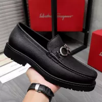 Cheap Salvatore Ferragamo Leather Shoes For Men #1362030 Replica Wholesale [$96.00 USD] [ITEM#1362030] on Replica Salvatore Ferragamo Leather Shoes
