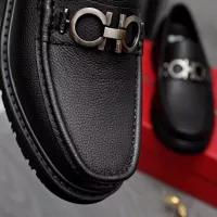 Cheap Salvatore Ferragamo Leather Shoes For Men #1362030 Replica Wholesale [$96.00 USD] [ITEM#1362030] on Replica Salvatore Ferragamo Leather Shoes