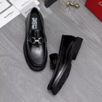 Cheap Salvatore Ferragamo Leather Shoes For Men #1362031 Replica Wholesale [$96.00 USD] [ITEM#1362031] on Replica Salvatore Ferragamo Leather Shoes