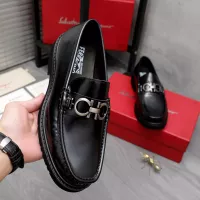 Cheap Salvatore Ferragamo Leather Shoes For Men #1362031 Replica Wholesale [$96.00 USD] [ITEM#1362031] on Replica Salvatore Ferragamo Leather Shoes