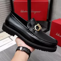 Cheap Salvatore Ferragamo Leather Shoes For Men #1362032 Replica Wholesale [$96.00 USD] [ITEM#1362032] on Replica Salvatore Ferragamo Leather Shoes