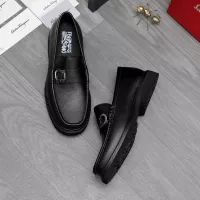 Cheap Salvatore Ferragamo Leather Shoes For Men #1362033 Replica Wholesale [$96.00 USD] [ITEM#1362033] on Replica Salvatore Ferragamo Leather Shoes