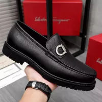 Cheap Salvatore Ferragamo Leather Shoes For Men #1362033 Replica Wholesale [$96.00 USD] [ITEM#1362033] on Replica Salvatore Ferragamo Leather Shoes