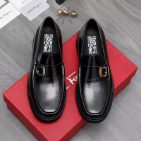 Cheap Salvatore Ferragamo Leather Shoes For Men #1362034 Replica Wholesale [$96.00 USD] [ITEM#1362034] on Replica Salvatore Ferragamo Leather Shoes