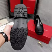 Cheap Salvatore Ferragamo Leather Shoes For Men #1362034 Replica Wholesale [$96.00 USD] [ITEM#1362034] on Replica Salvatore Ferragamo Leather Shoes