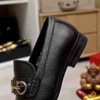 Cheap Salvatore Ferragamo Leather Shoes For Men #1362037 Replica Wholesale [$88.00 USD] [ITEM#1362037] on Replica Salvatore Ferragamo Leather Shoes