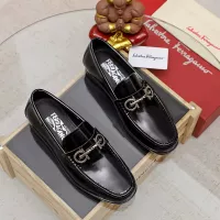 Cheap Salvatore Ferragamo Leather Shoes For Men #1362038 Replica Wholesale [$88.00 USD] [ITEM#1362038] on Replica Salvatore Ferragamo Leather Shoes