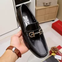 Cheap Salvatore Ferragamo Leather Shoes For Men #1362038 Replica Wholesale [$88.00 USD] [ITEM#1362038] on Replica Salvatore Ferragamo Leather Shoes