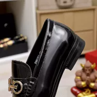 Cheap Salvatore Ferragamo Leather Shoes For Men #1362038 Replica Wholesale [$88.00 USD] [ITEM#1362038] on Replica Salvatore Ferragamo Leather Shoes
