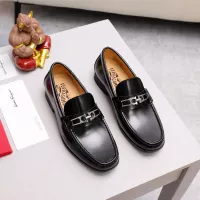 Cheap Salvatore Ferragamo Leather Shoes For Men #1362039 Replica Wholesale [$88.00 USD] [ITEM#1362039] on Replica Salvatore Ferragamo Leather Shoes