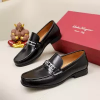Cheap Salvatore Ferragamo Leather Shoes For Men #1362039 Replica Wholesale [$88.00 USD] [ITEM#1362039] on Replica Salvatore Ferragamo Leather Shoes