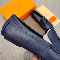 Cheap Hermes Leather Shoes For Men #1362048 Replica Wholesale [$85.00 USD] [ITEM#1362048] on Replica Hermes Leather Shoes