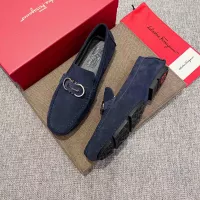 Cheap Salvatore Ferragamo Leather Shoes For Men #1362049 Replica Wholesale [$82.00 USD] [ITEM#1362049] on Replica Salvatore Ferragamo Leather Shoes