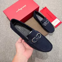 Cheap Salvatore Ferragamo Leather Shoes For Men #1362049 Replica Wholesale [$82.00 USD] [ITEM#1362049] on Replica Salvatore Ferragamo Leather Shoes